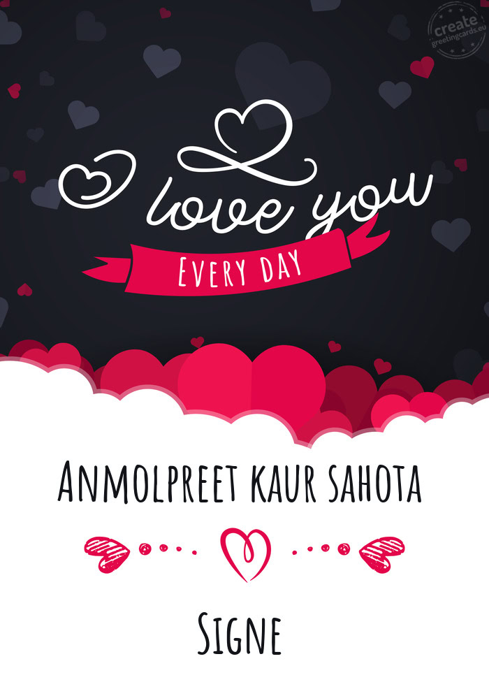 Anmolpreet kaur sahota Signe