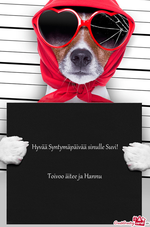 Hyvää Syntymäpäivää sinulle Suvi! ♥️