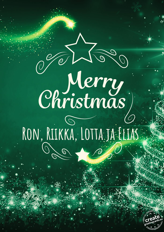 Ron, Riikka, Lotta ja Elias