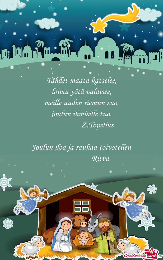 Tähdet maata katselee