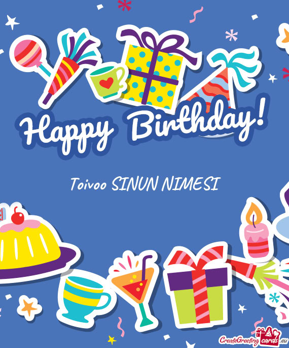 Toivoo SINUN NIMESI